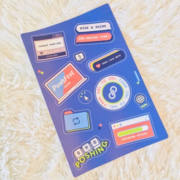 🎊 Poshmark Stickers 🎊 - Picture 1 of 4